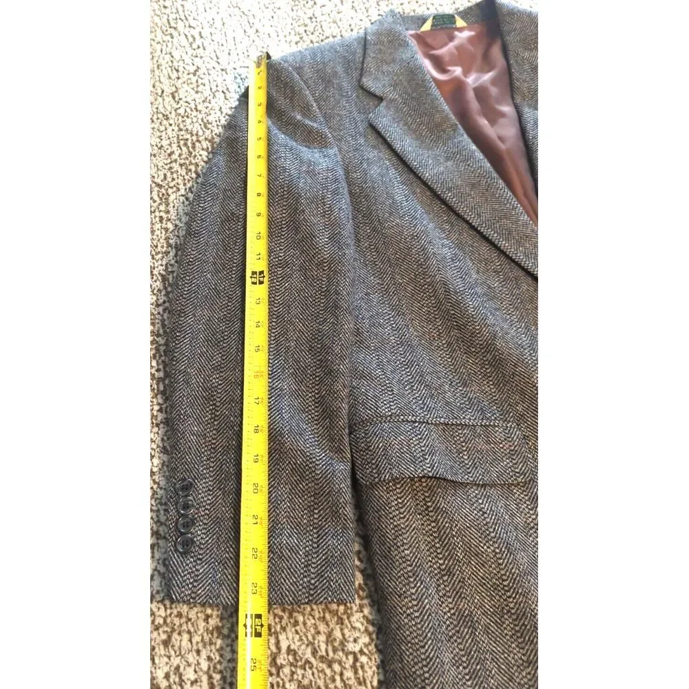 Vintage‎ Evan Picone LS Ayres Men's Wool Sport Coat Size 40R Multi-Color